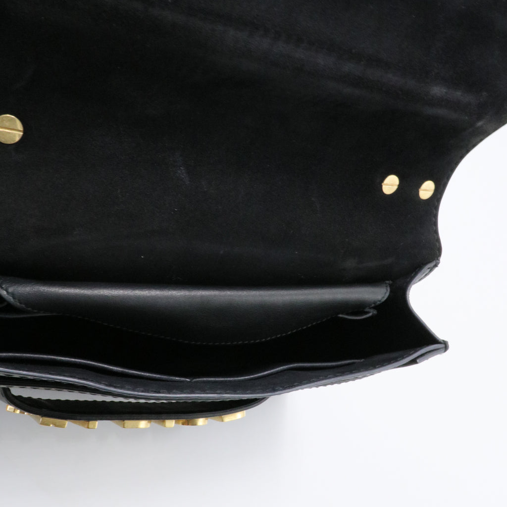 J'adior Flap Bag Calfskin Medium