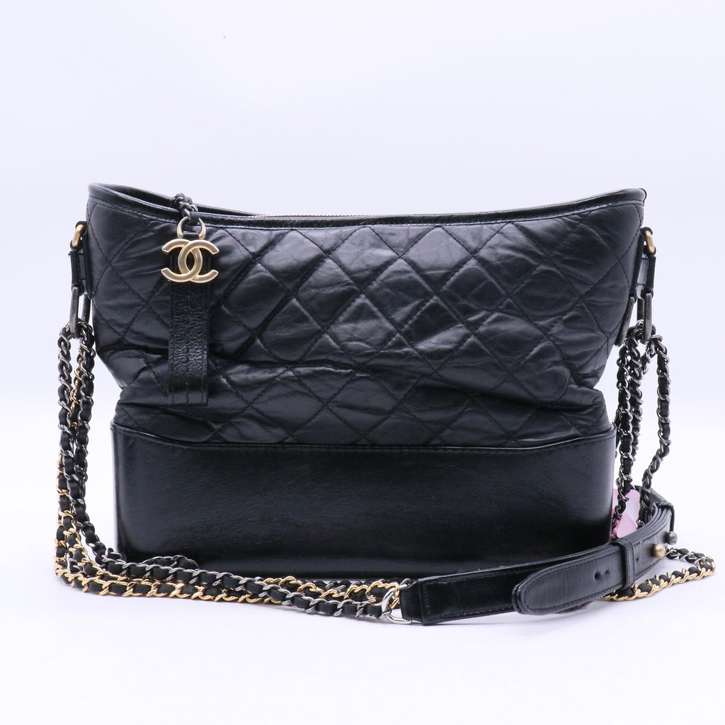 Gabrielle medium model shoulder bag quilted leather Twins LDJ3611