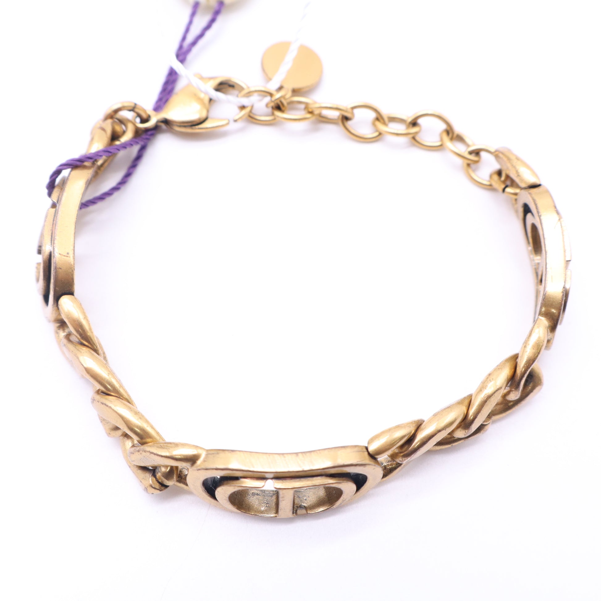 Dior 30 Montaigne Gold-Finish Metal Bracelet  twins LDZ987