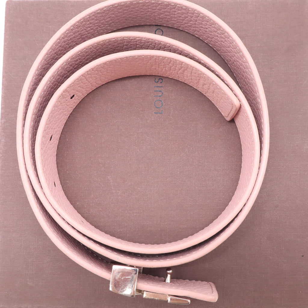 Louis Vuitton Taurillon Calfskin LV Initiales Belt Twins W22625