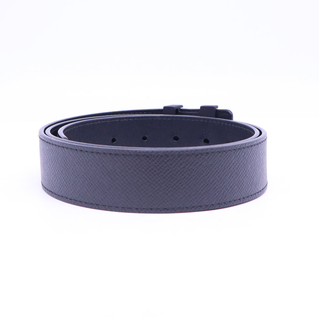 Taiga 35mm LV Initiales Belt Black W20723