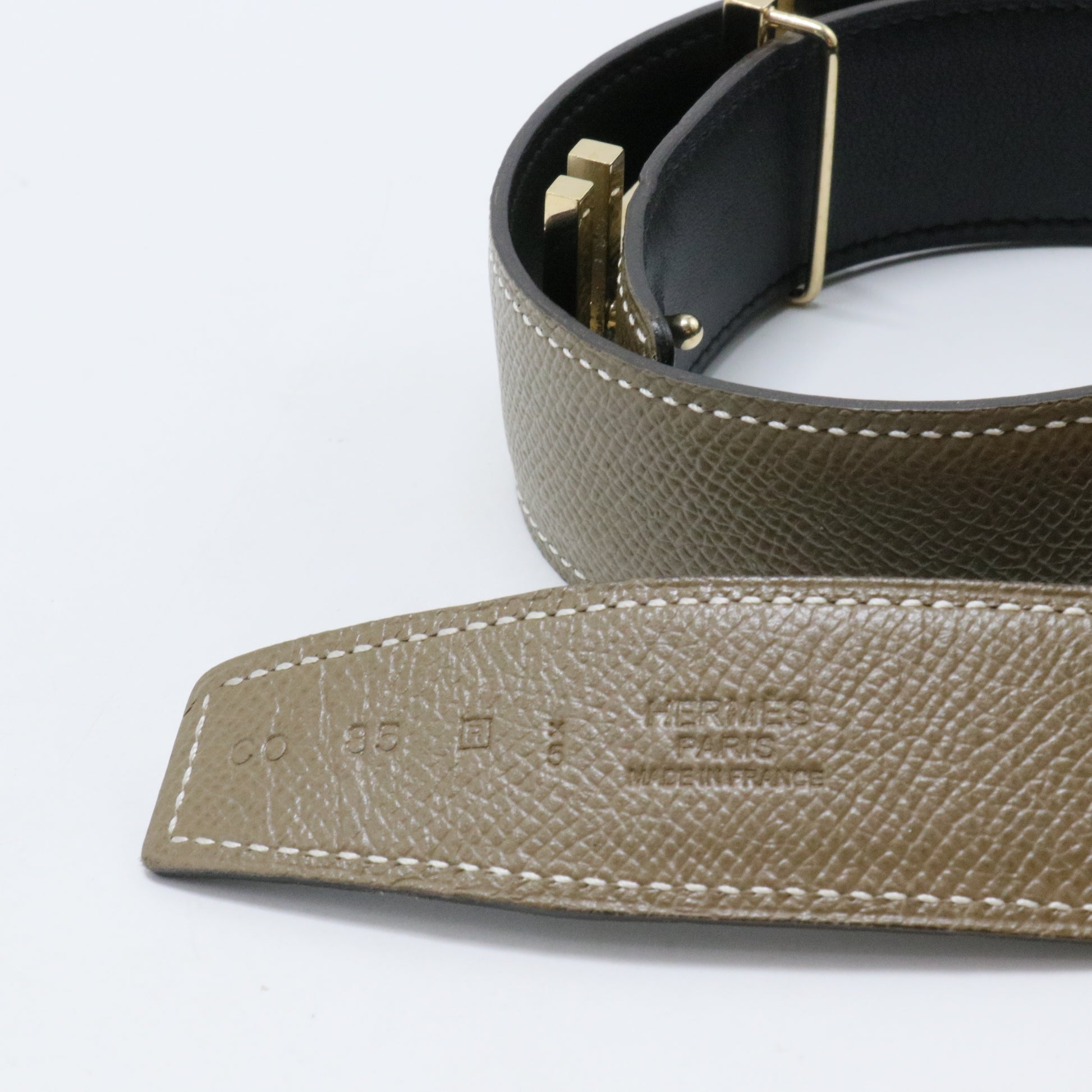 Reversible H Au Carré Belt Kit