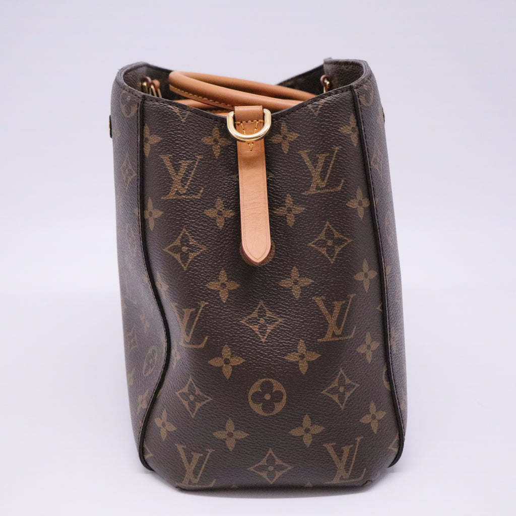Montaigne Handbag Monogram Canvas MM