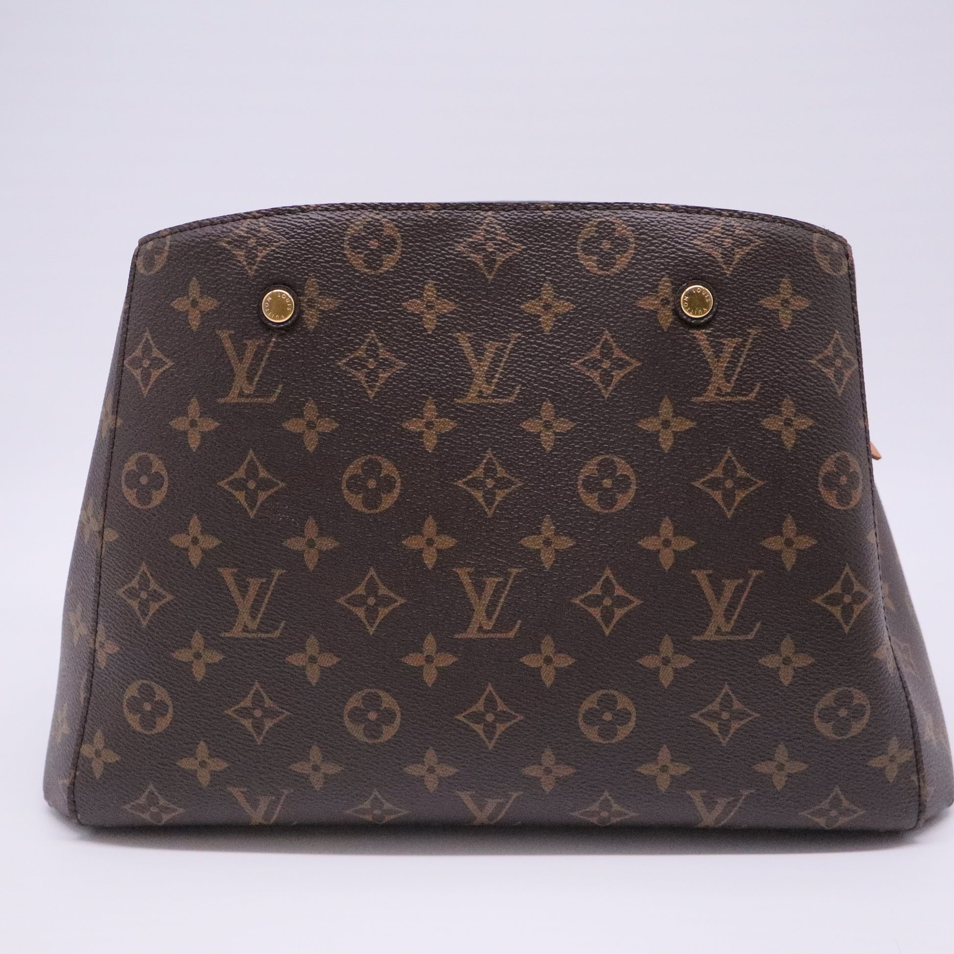 Montaigne Handbag Monogram Canvas MM