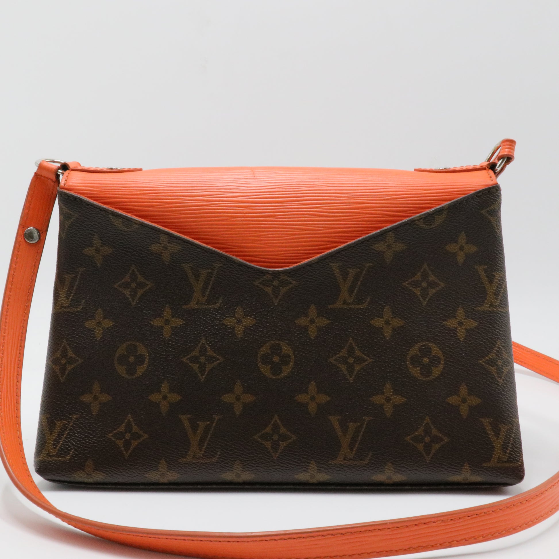 Saint Michel Handbag Monogram Canvas and Epi Leather