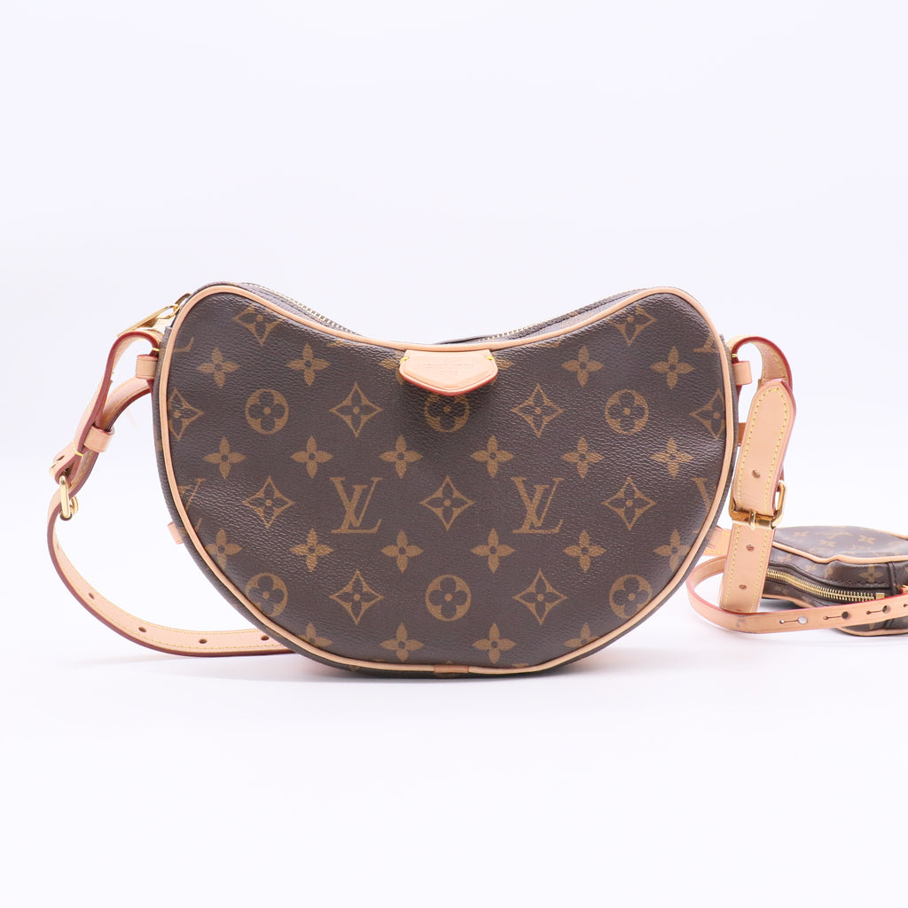 Croissant NM Shoulder Bag Monogram twins