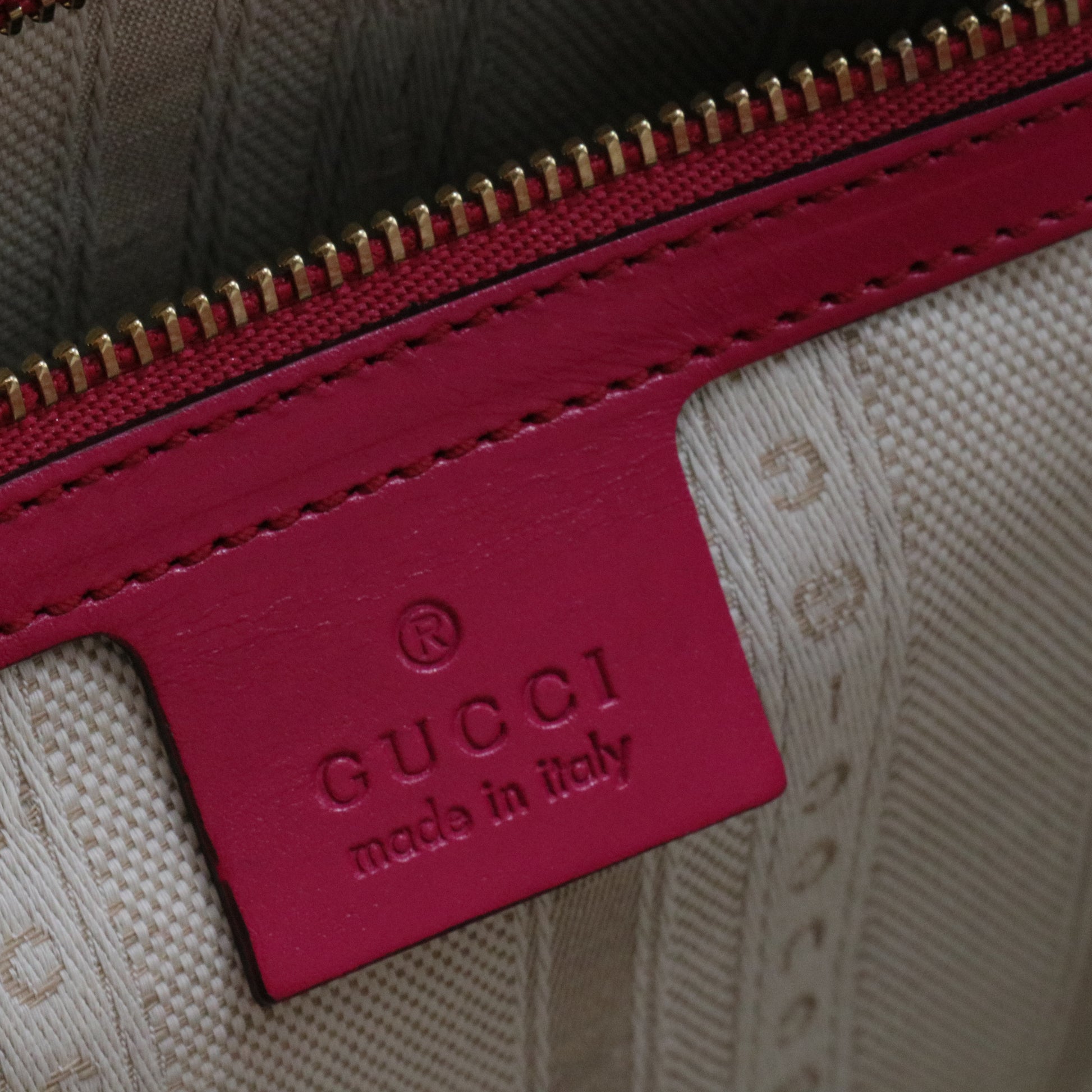 Bright Top Handle Bag Diamante Leather Small