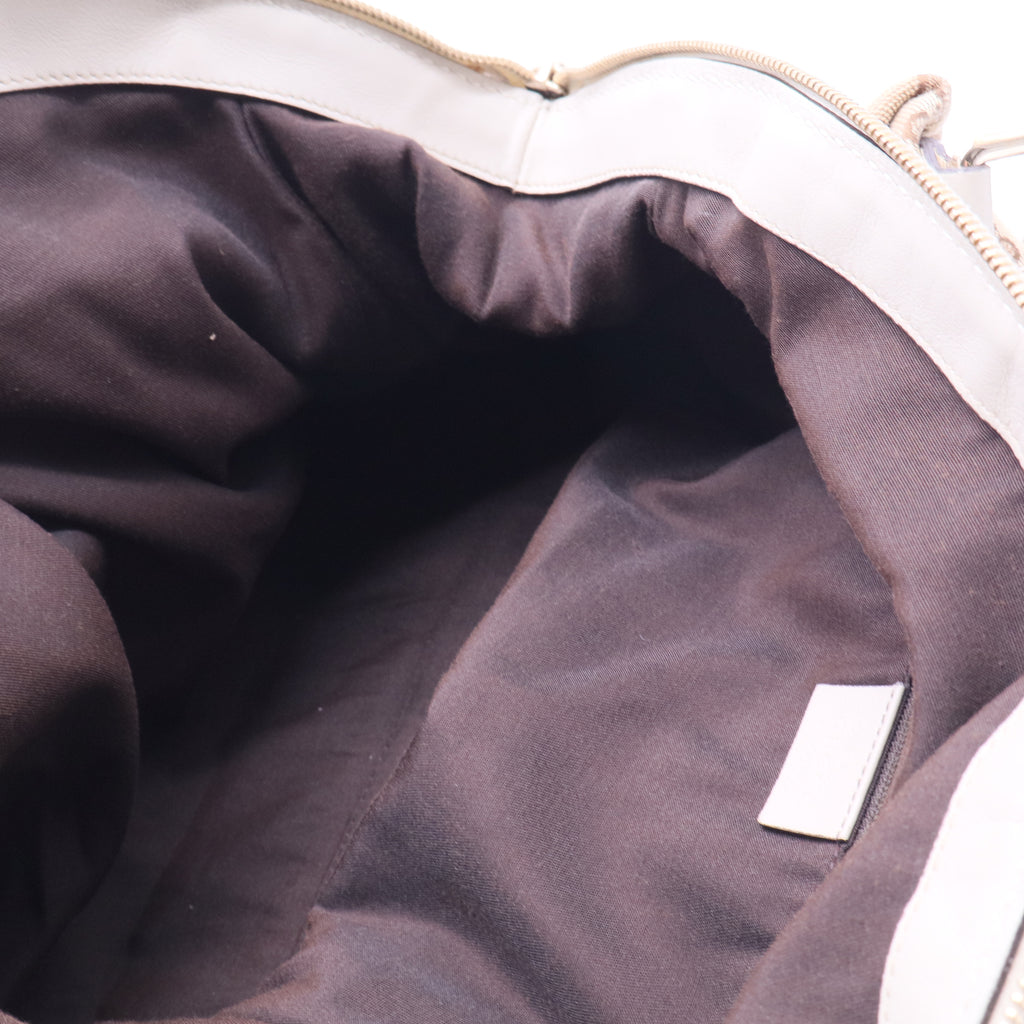 GG Canvas and Leather Sukey Boston Bag B20185