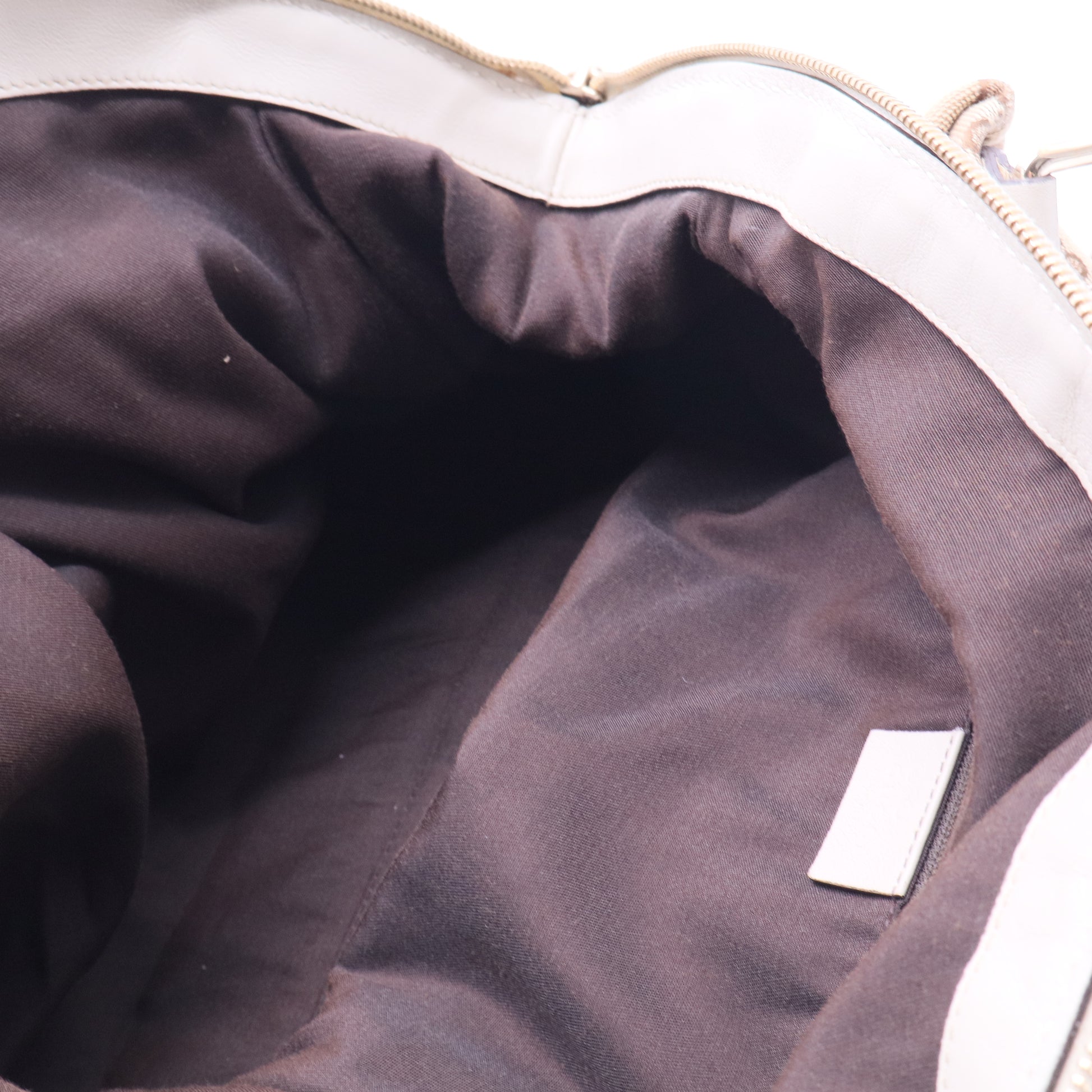 GG Canvas and Leather Sukey Boston Bag B20185