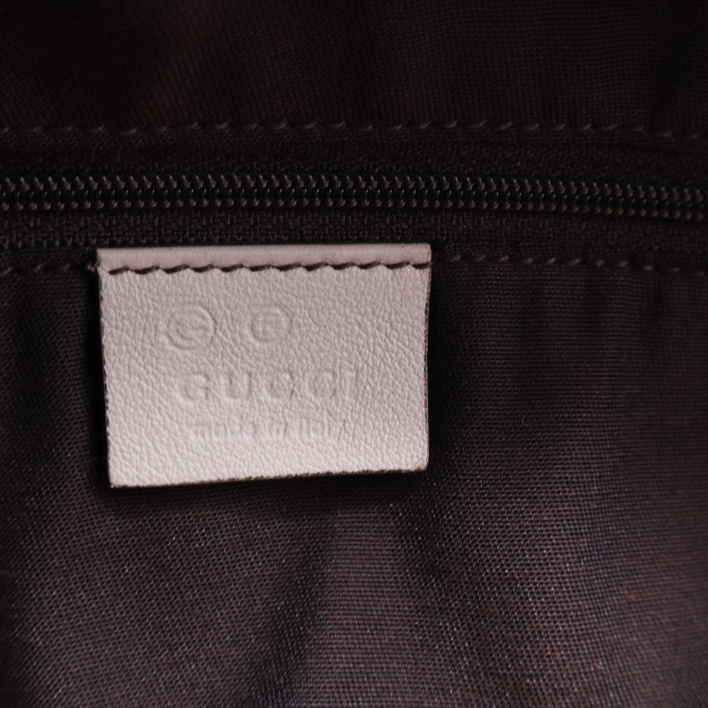 GG Canvas and Leather Sukey Boston Bag B20185