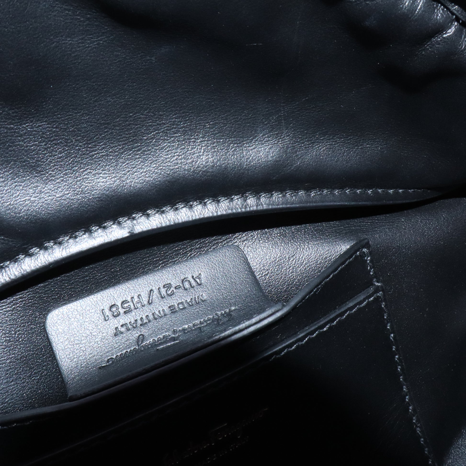 Canvas Calfskin Gancini Studded Waist Bag B21288
