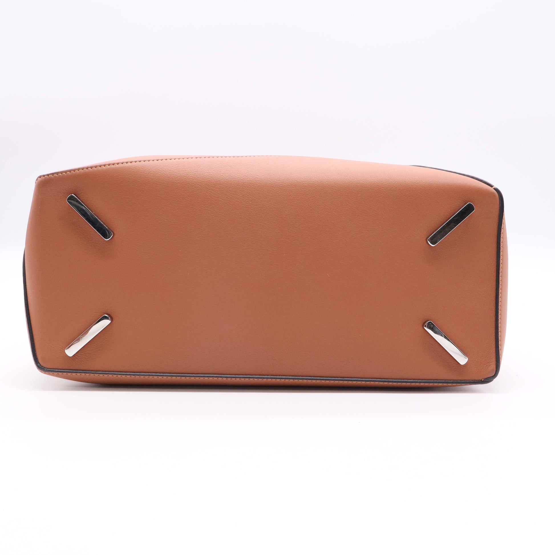 Puzzle Edge Bag Leather Large twins