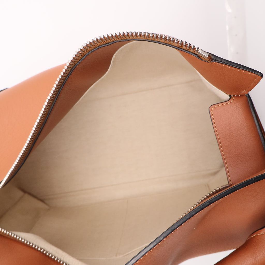 Puzzle Edge Bag Leather Large twins