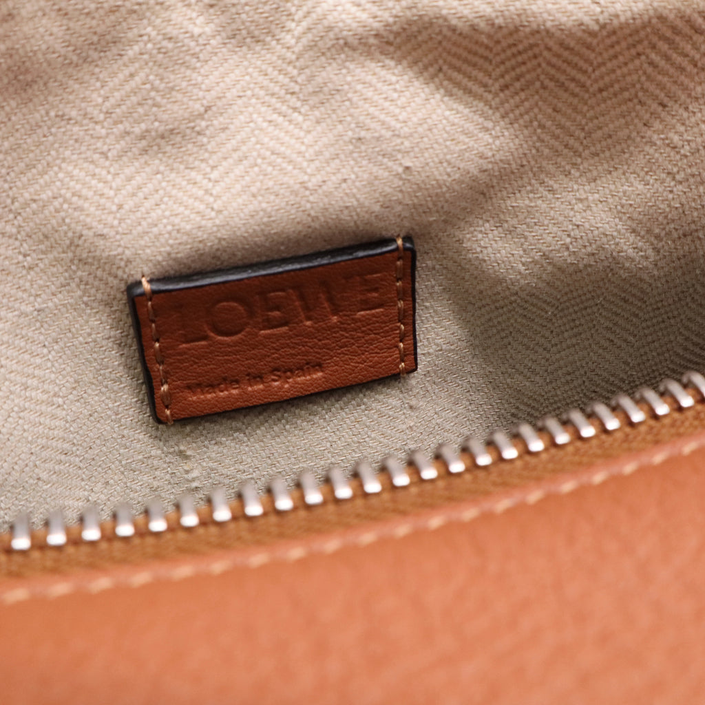 Puzzle Edge Bag Leather Large twins