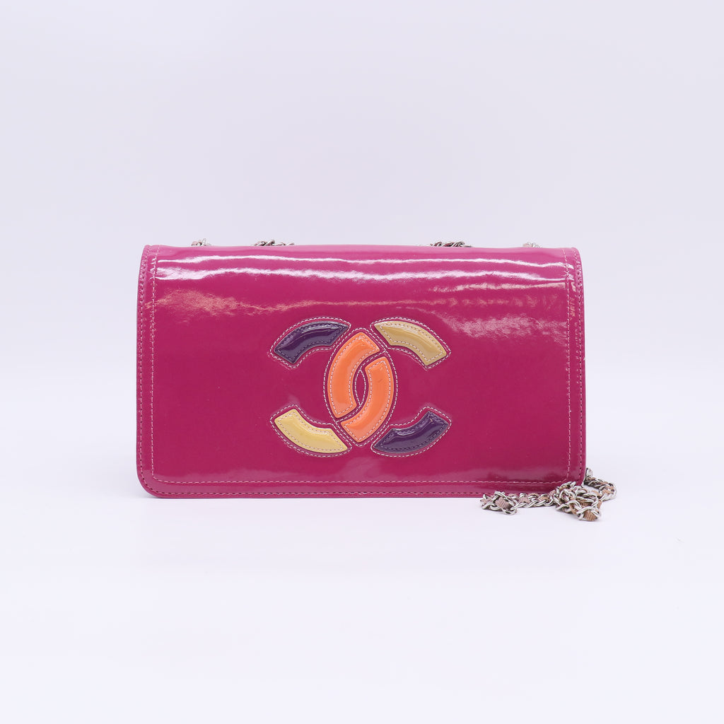 Vinyl Lipstick Flap Viole W22694