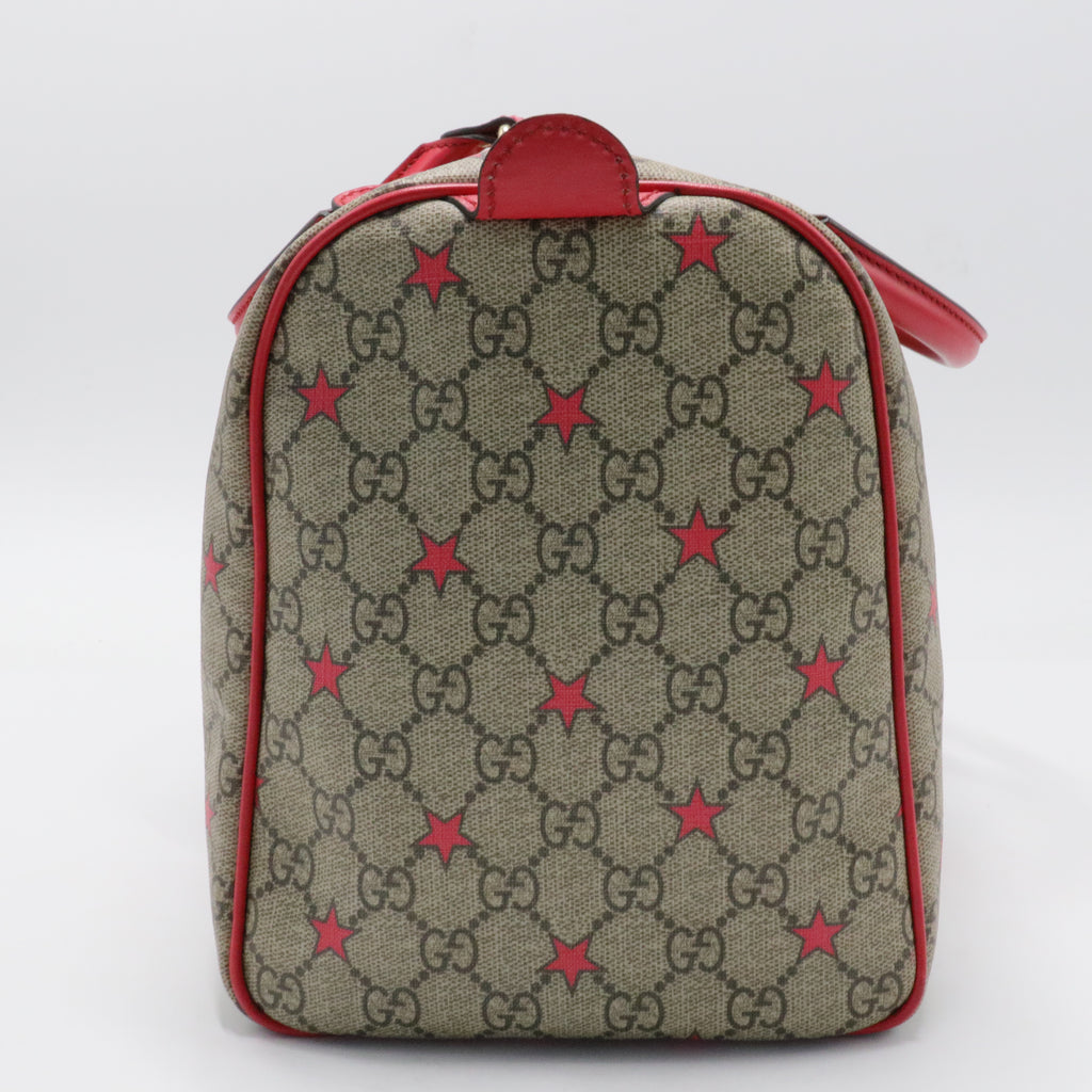 Joy Boston Bag Limited Edition GG Coated Canvas Medium