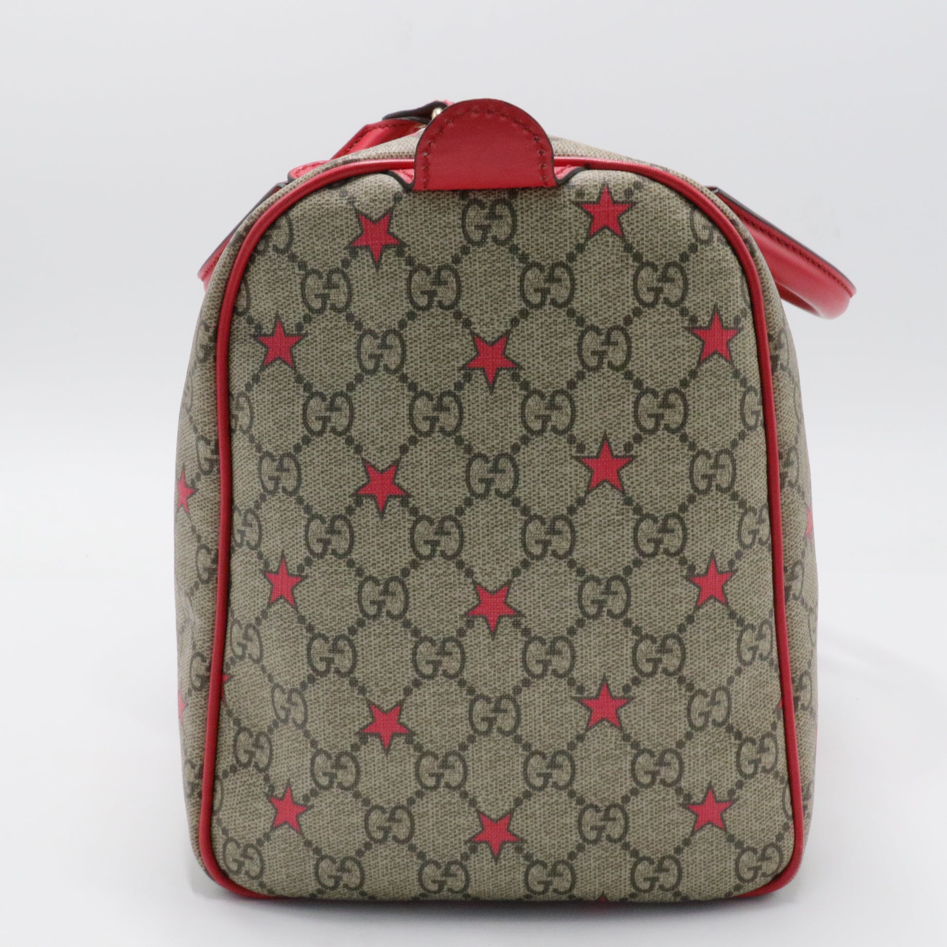 Joy Boston Bag Limited Edition GG Coated Canvas Medium