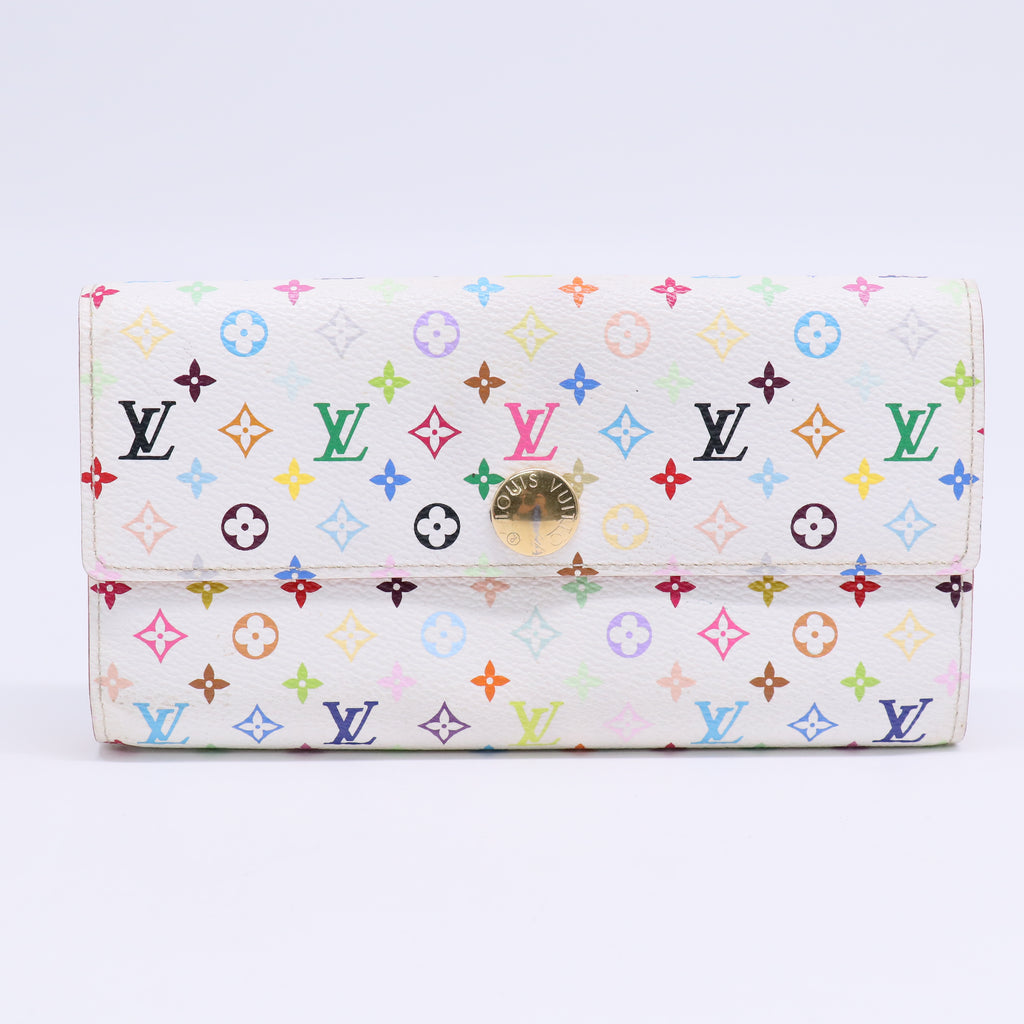 Monogram Multicolor Sarah Wallet Twins W20371