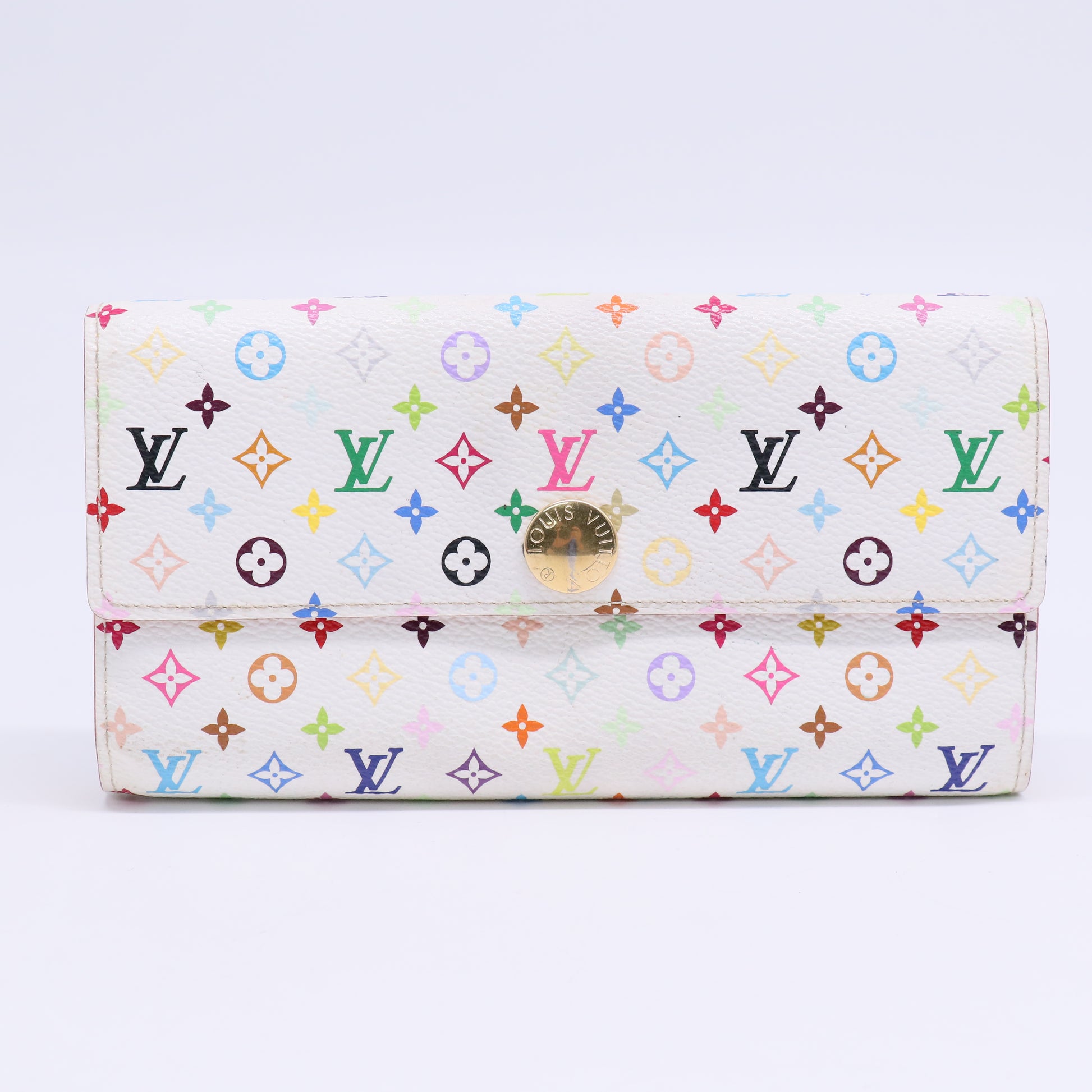 Monogram Multicolor Sarah Wallet Twins W20371