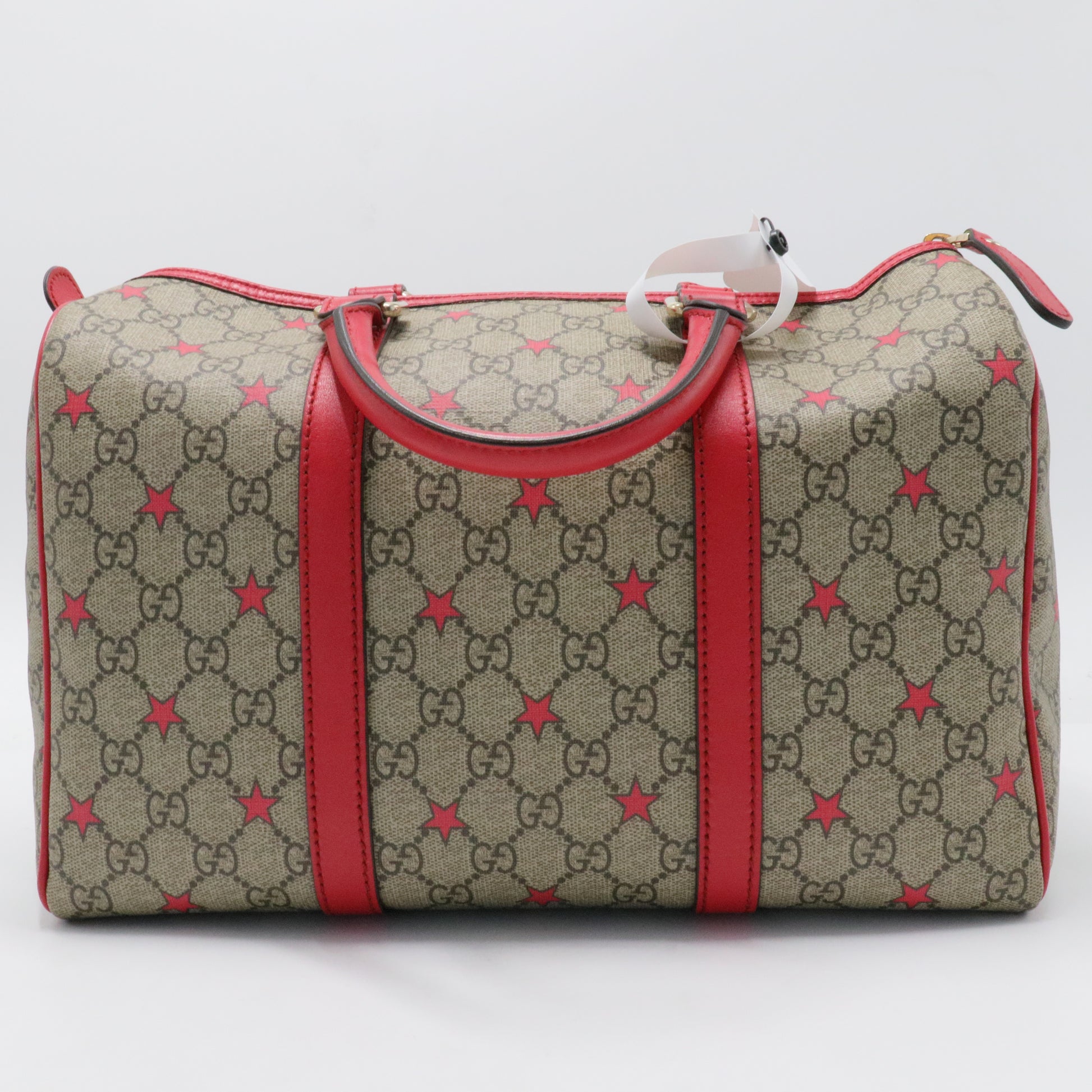 Joy Boston Bag Limited Edition GG Coated Canvas Medium
