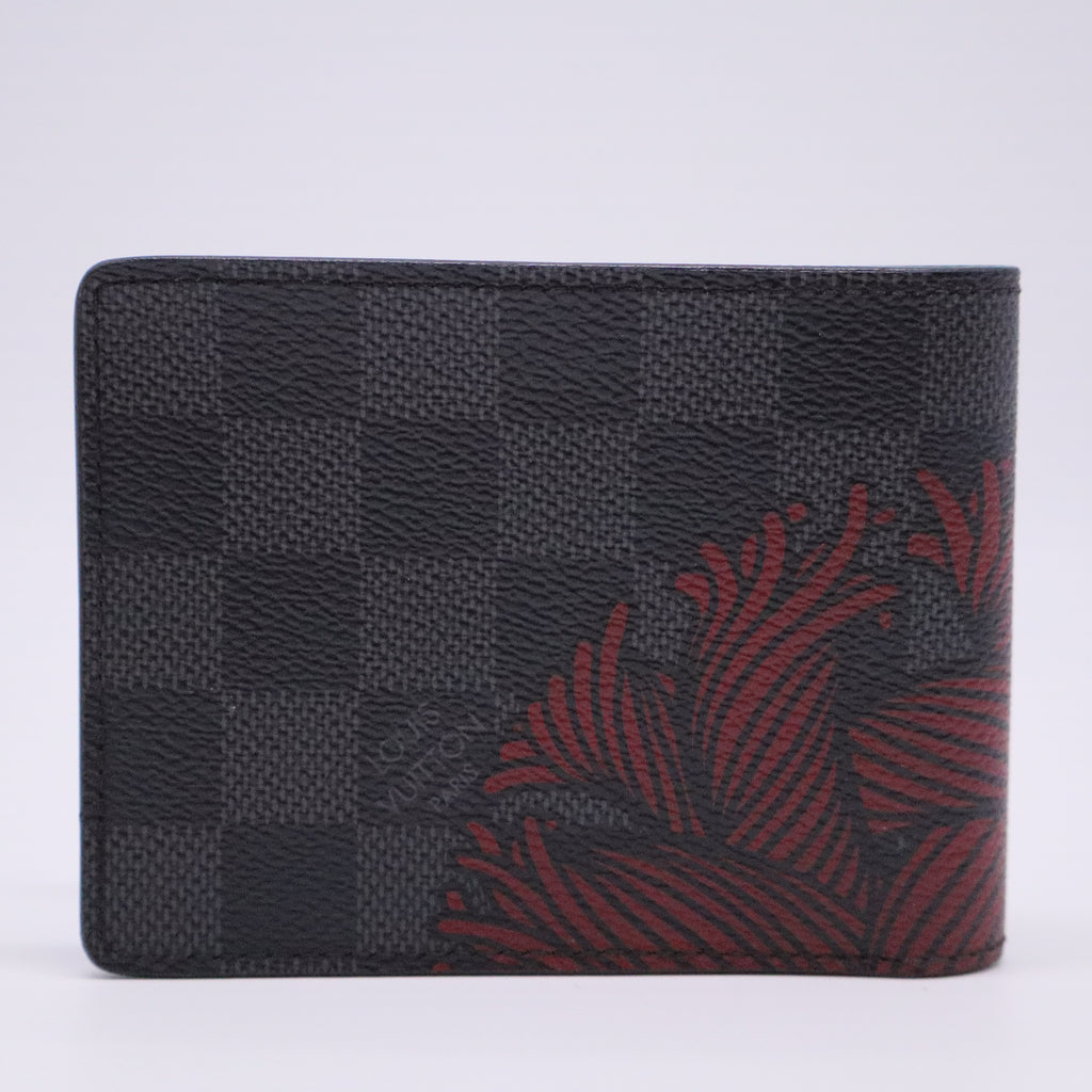 Damier Graphite Rope Slender Wallet Gisel