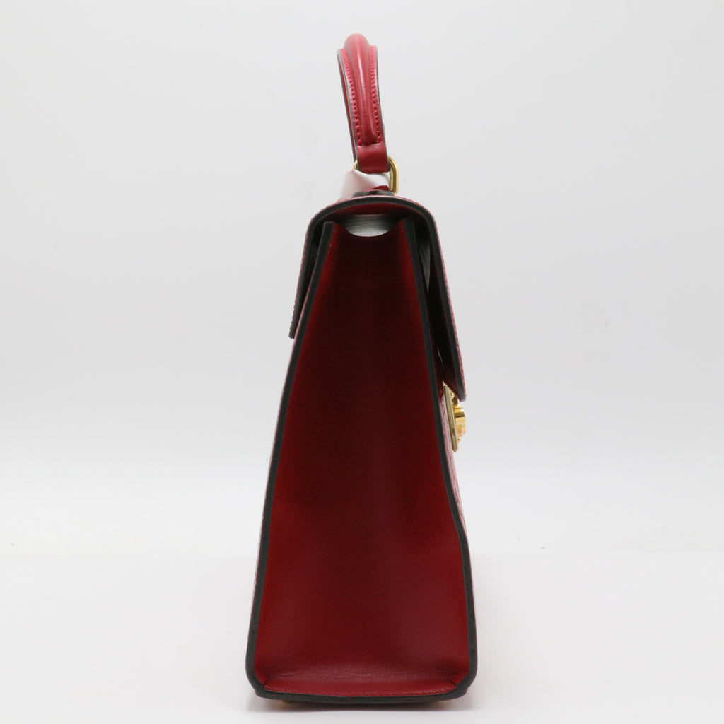 Padlock Top Handle Bag Guccissima Leather Medium