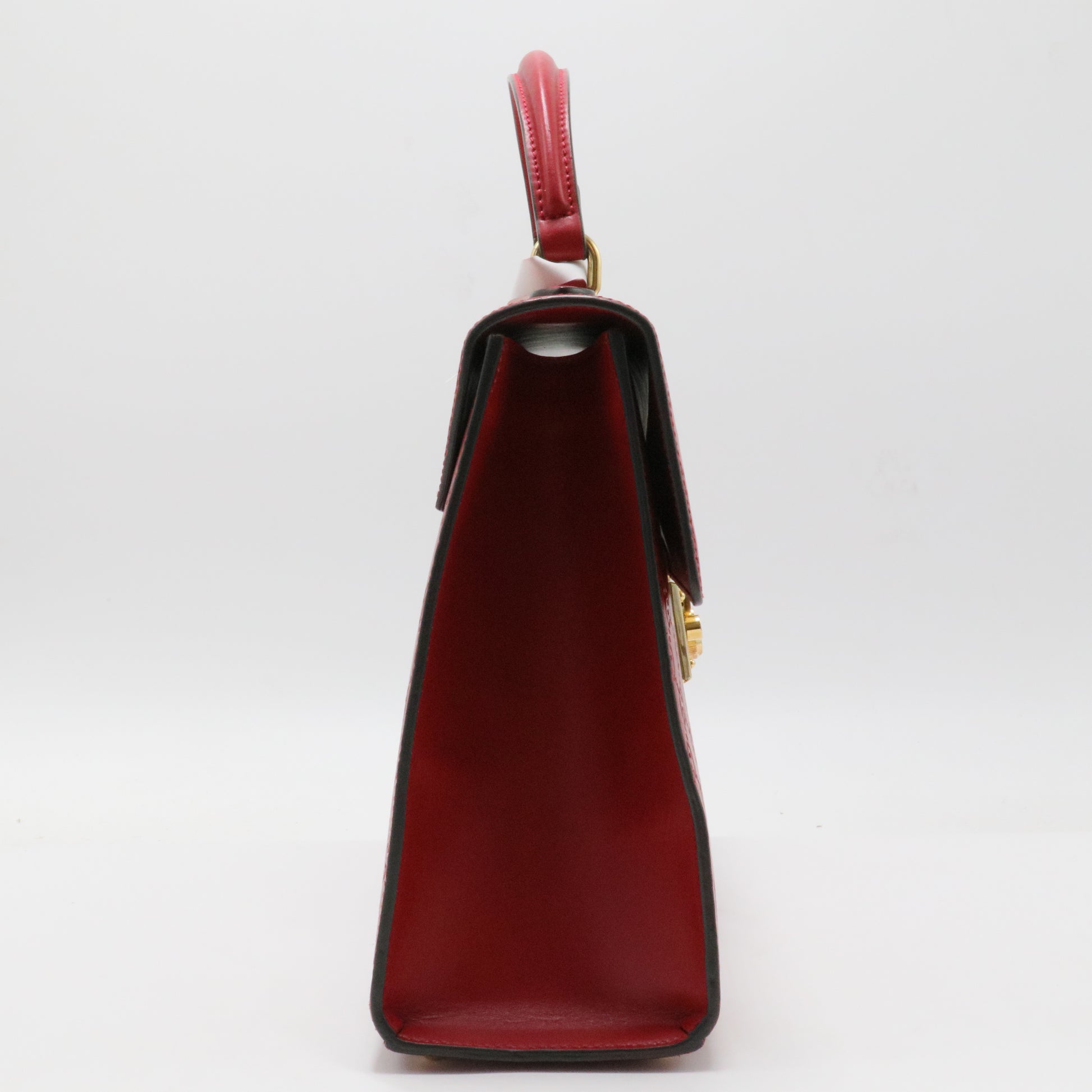 Padlock Top Handle Bag Guccissima Leather Medium