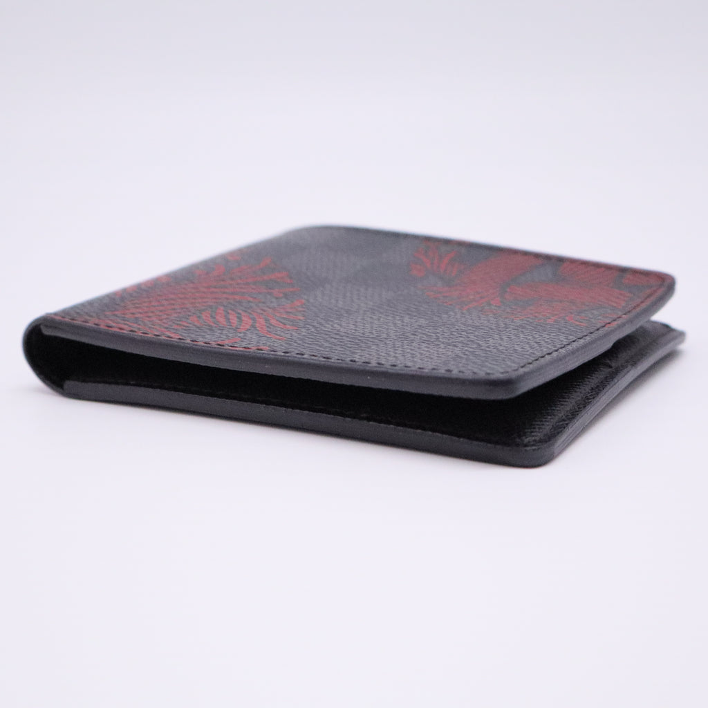 Damier Graphite Rope Slender Wallet Gisel