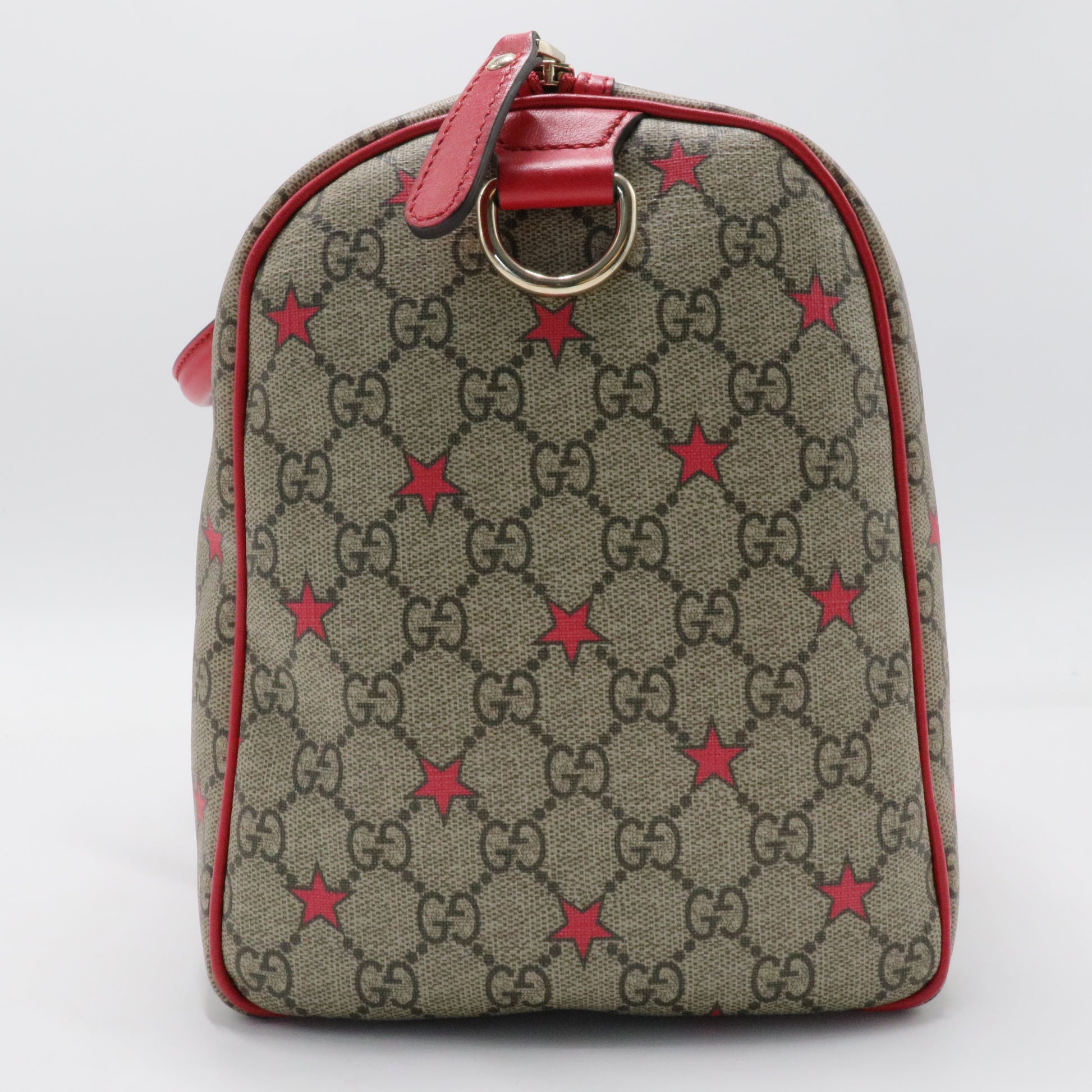Joy Boston Bag Limited Edition GG Coated Canvas Medium