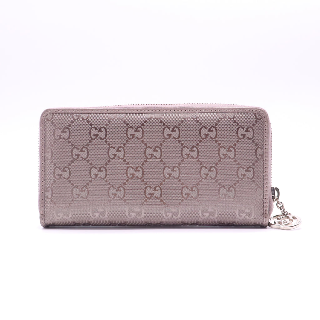 Gucci GG Imprime Zip Around Wallet W21475