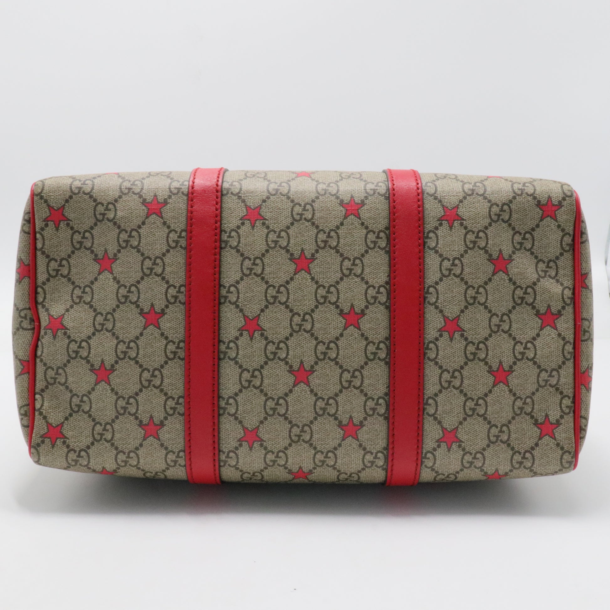 Joy Boston Bag Limited Edition GG Coated Canvas Medium