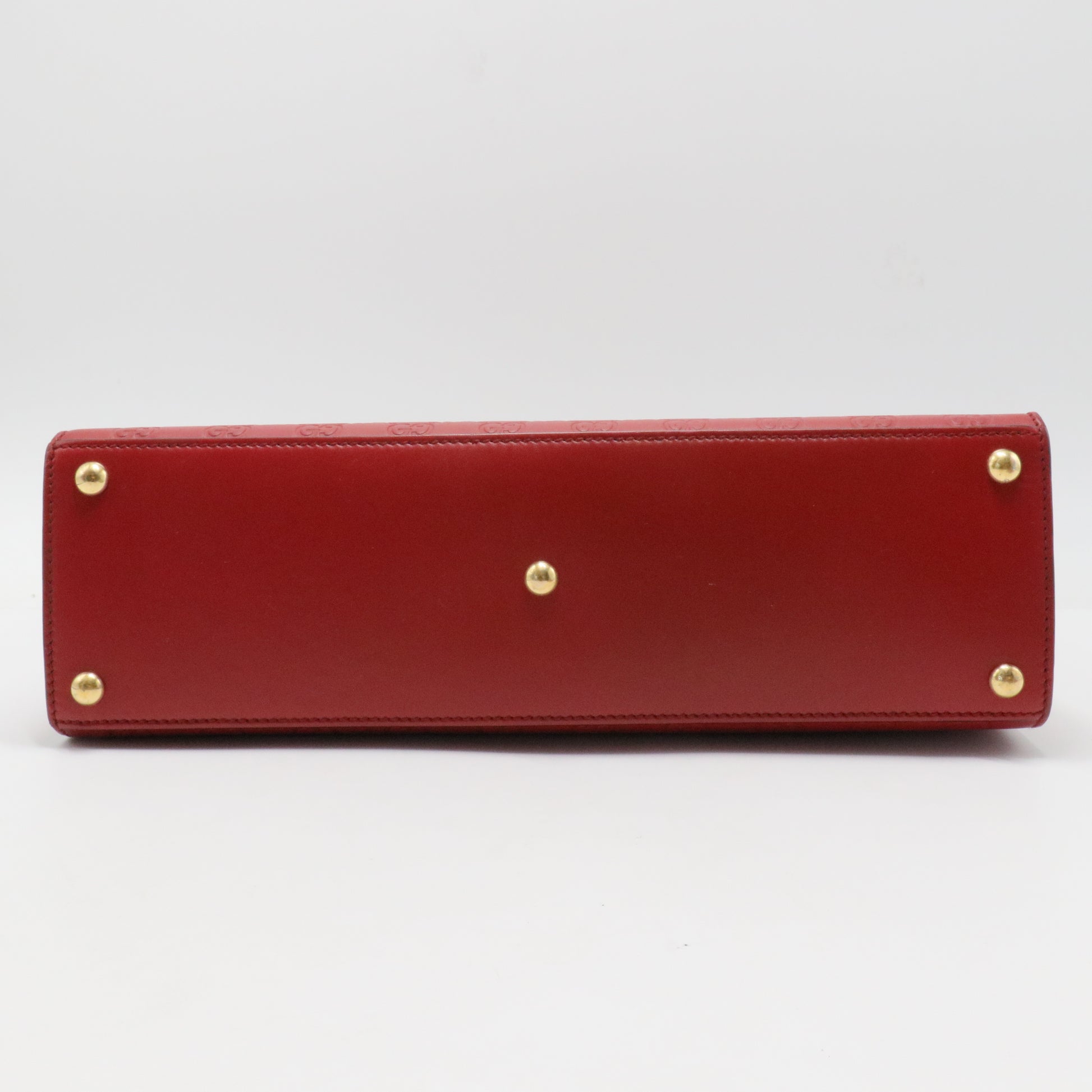 Padlock Top Handle Bag Guccissima Leather Medium