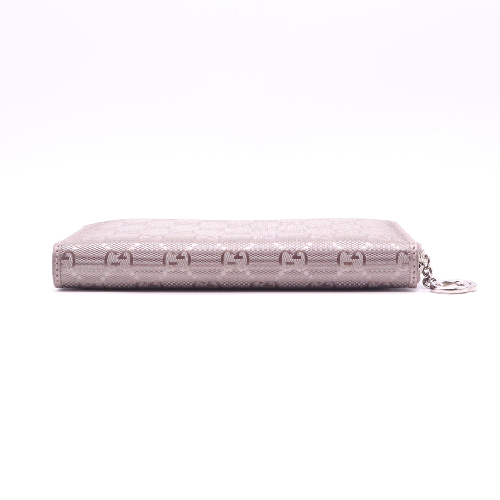 Gucci GG Imprime Zip Around Wallet W21475