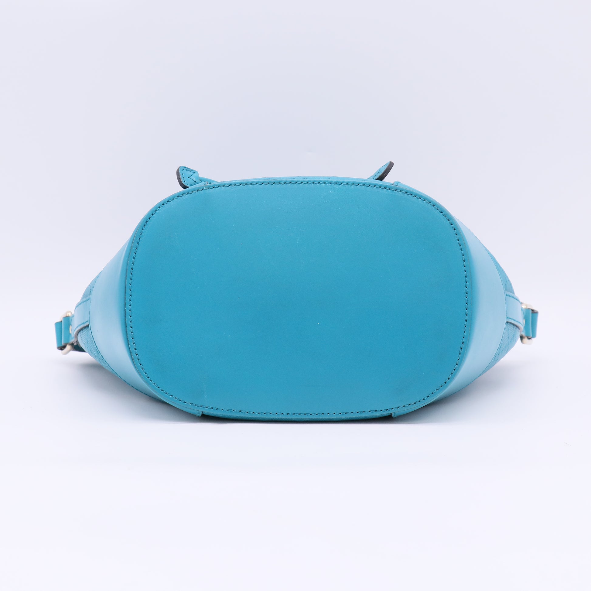Gucci Bright Diamante Leather Drawstring Bucket Bag B23914