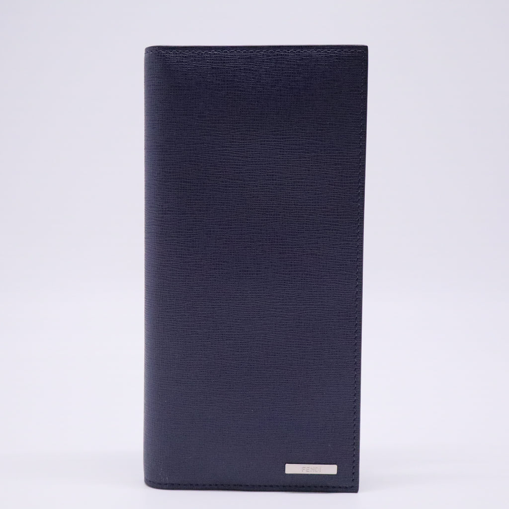 Long Bifold Wallet in Saffiano Leather