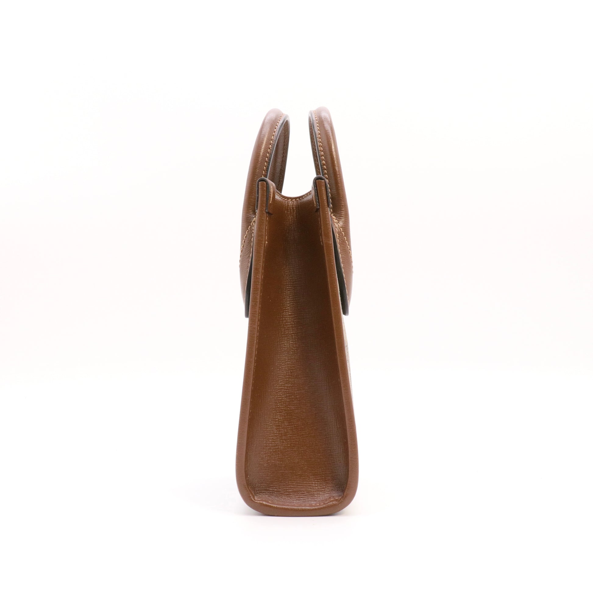 GG Supreme Monogram Azalea Calfskin Mini Retro Interlocking G Tote Bag Twins