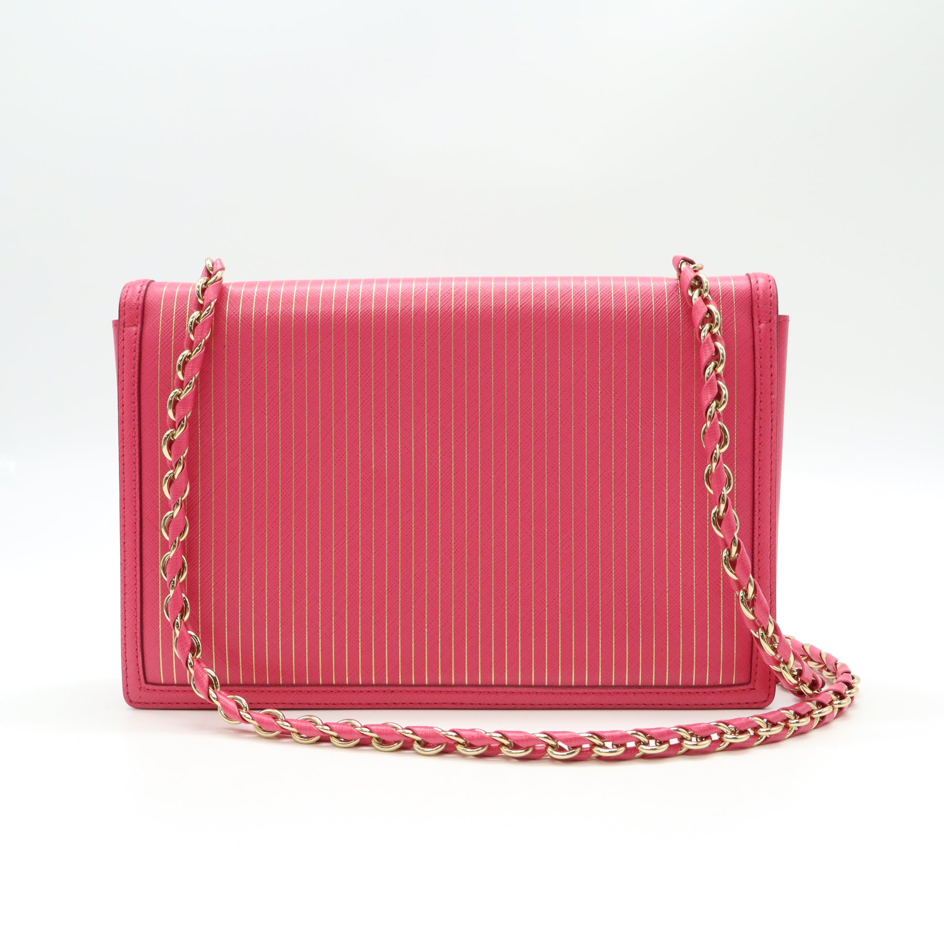 SALVATORE FERRAGAMO PINK VARA BOW crossbody bag B22382