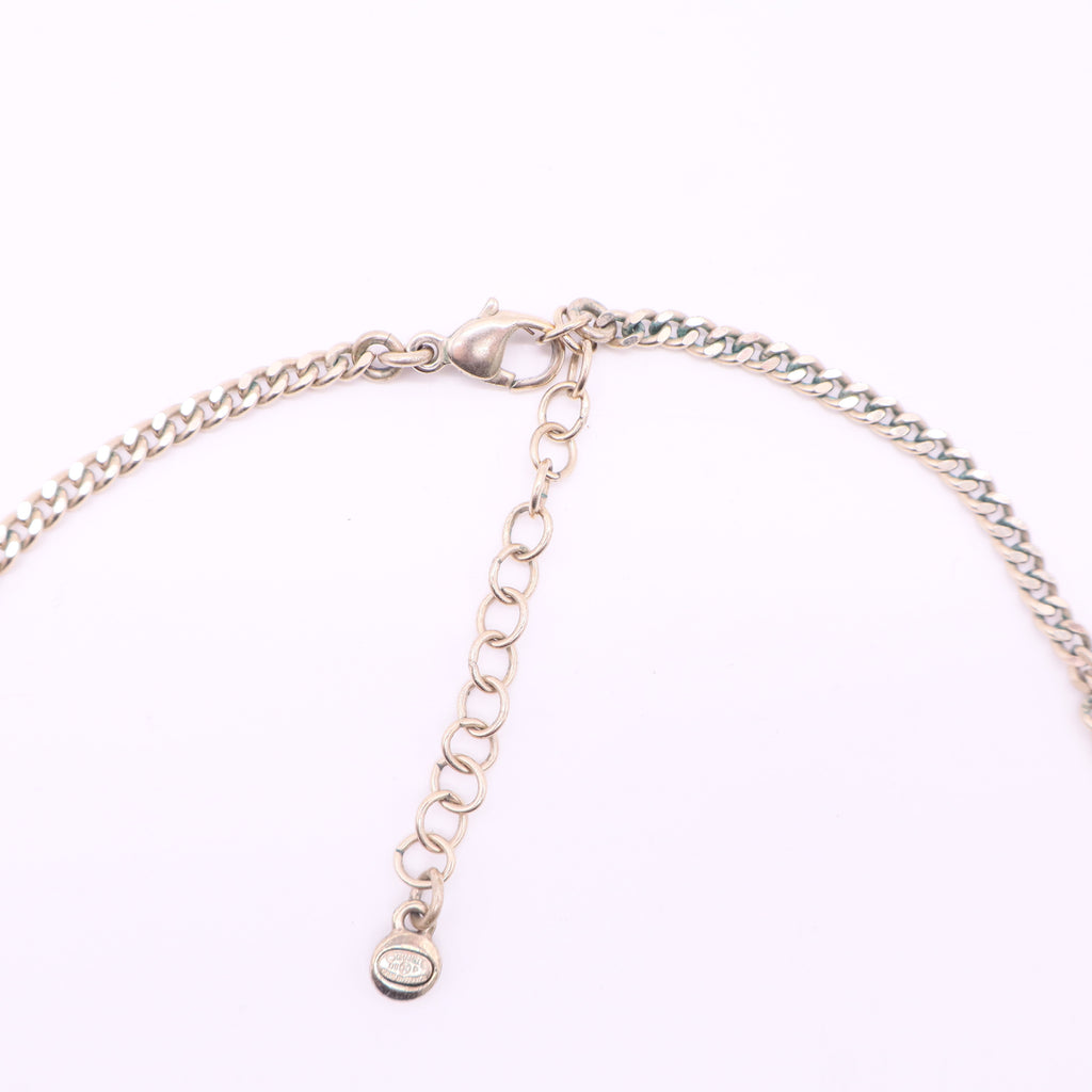 Chanel RARE Pearl Embellished CC Necklace Long Limited Edition twins