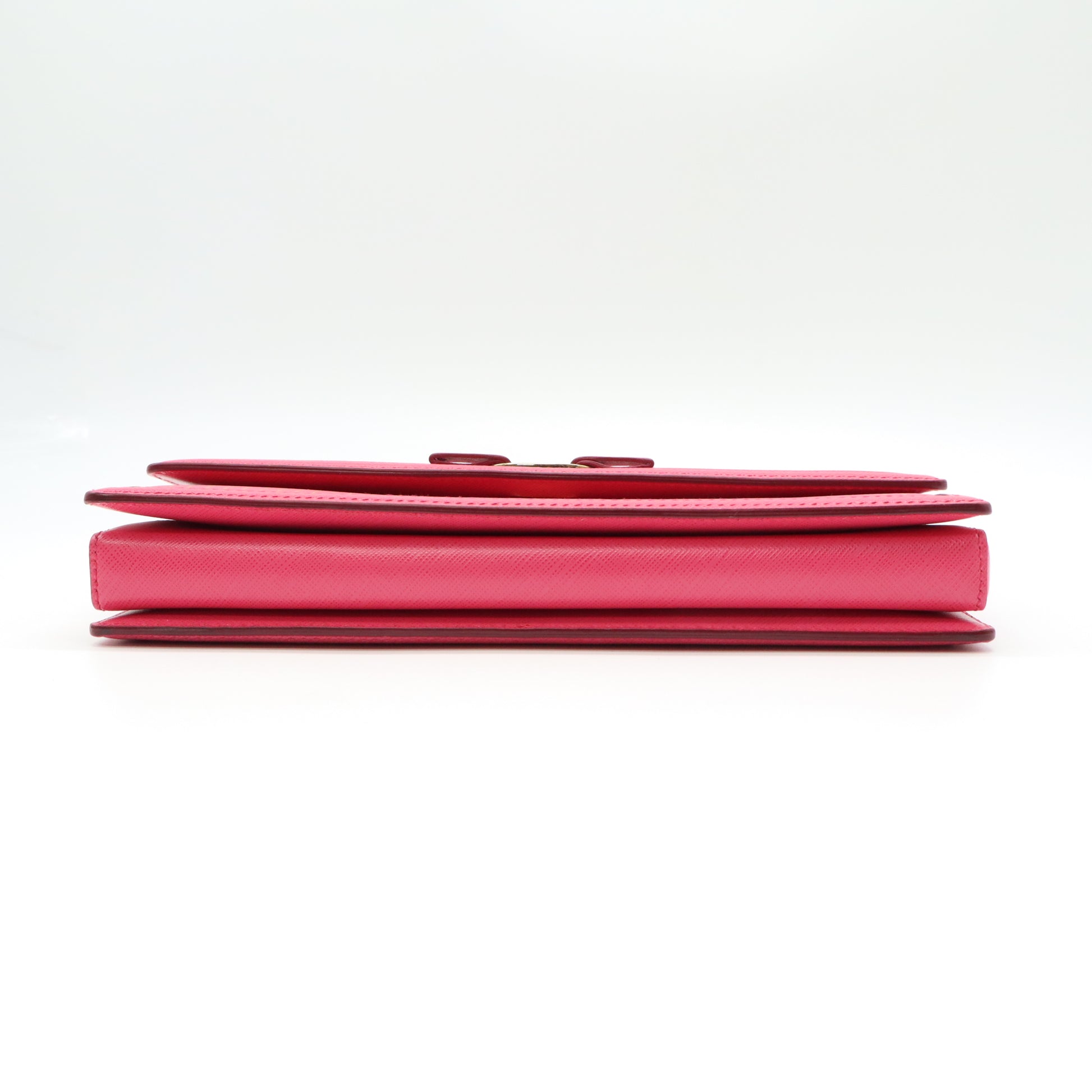 SALVATORE FERRAGAMO PINK VARA BOW crossbody bag B22382