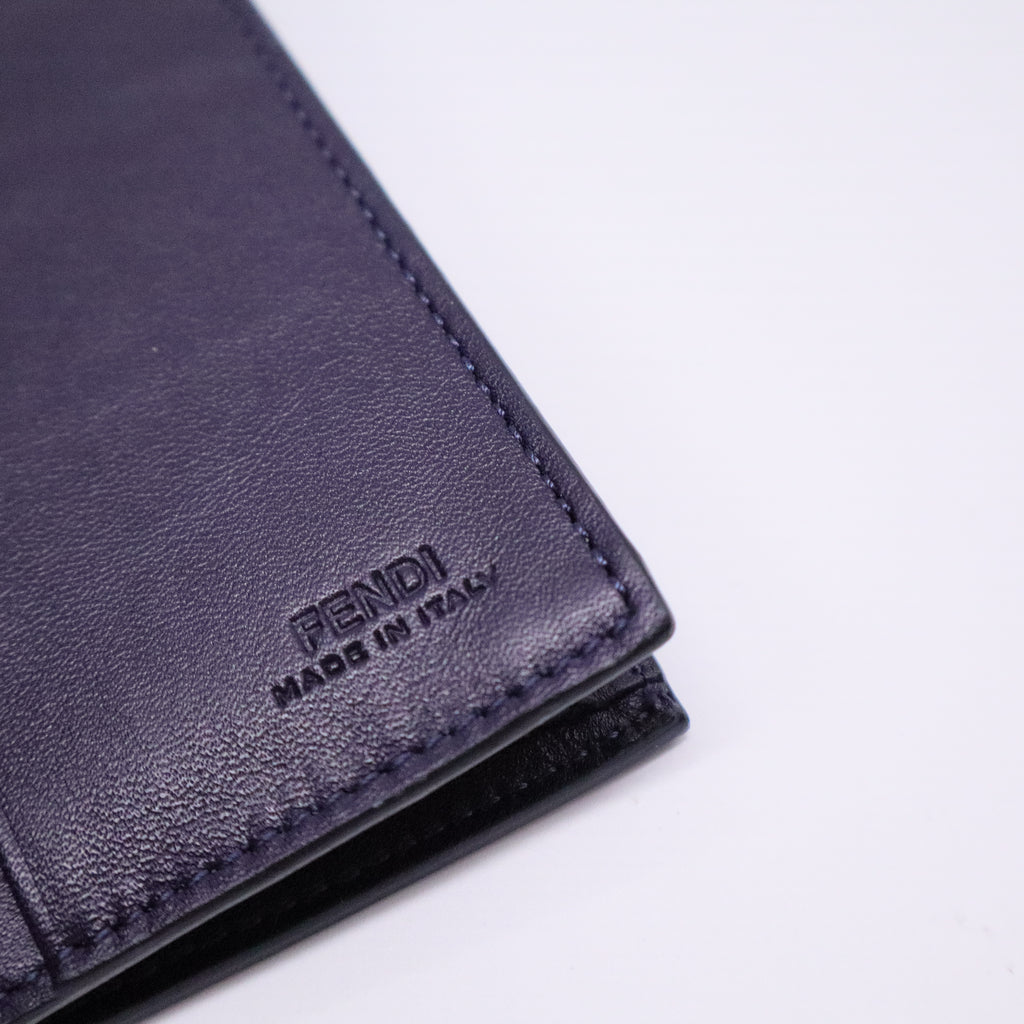 Long Bifold Wallet in Saffiano Leather