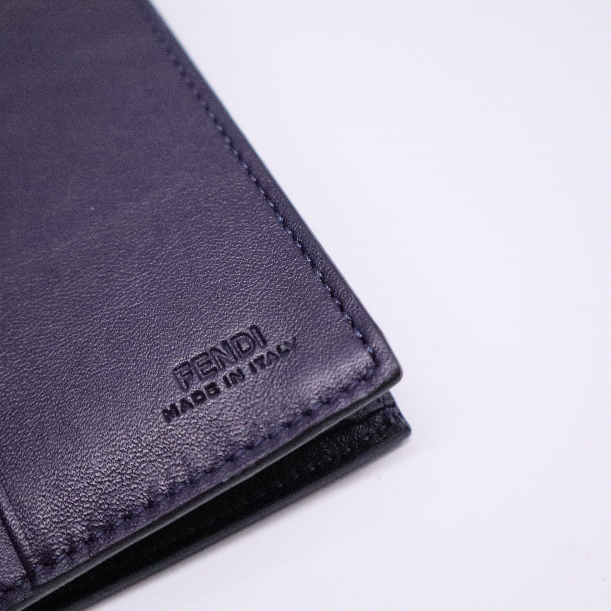 Long Bifold Wallet in Saffiano Leather