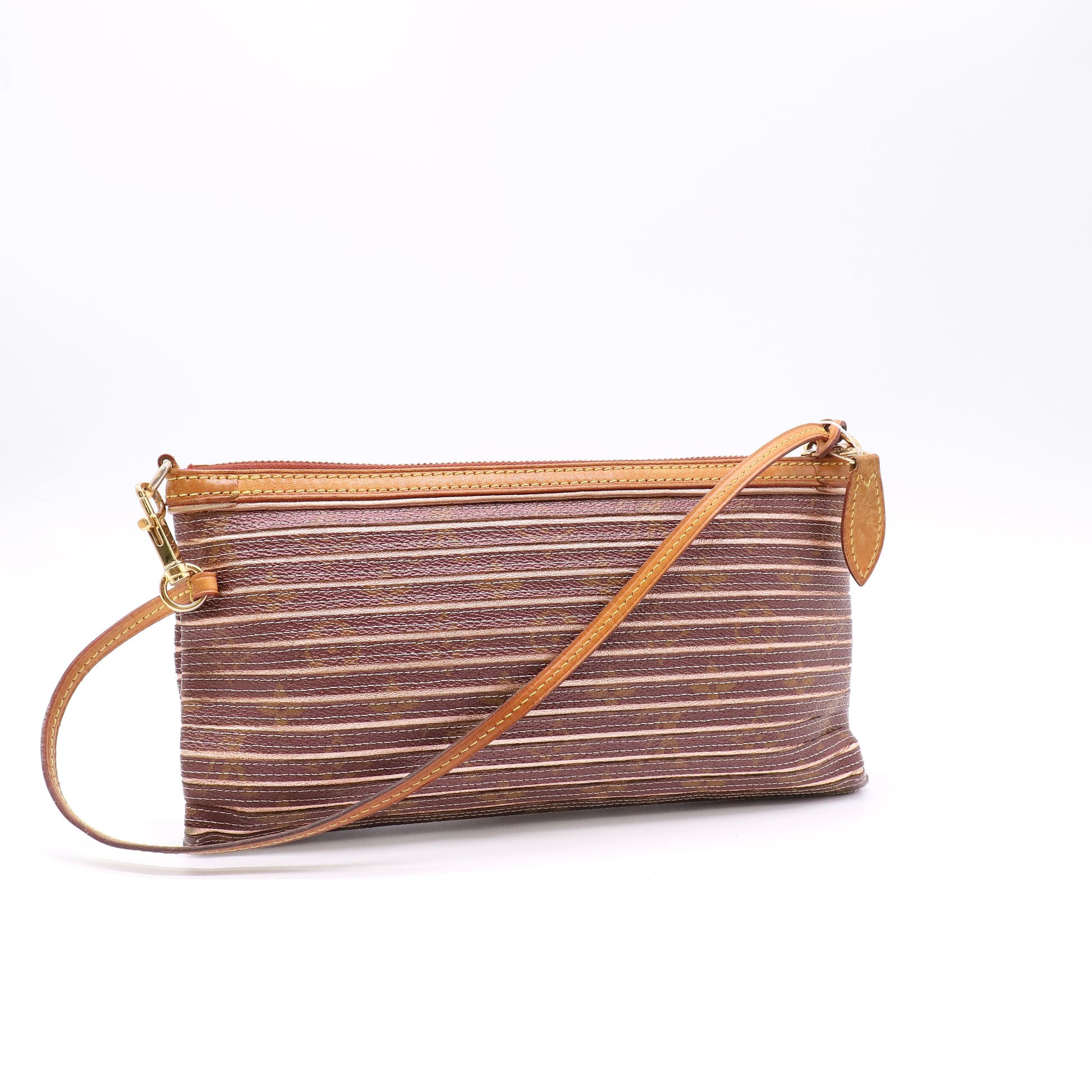 Louis Vuitton Limited Edition Eden Zoe Striped Monogram Lambskin Shoulder Bag Twins LDZ429