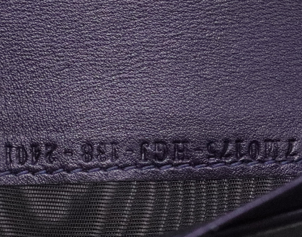 Long Bifold Wallet in Saffiano Leather