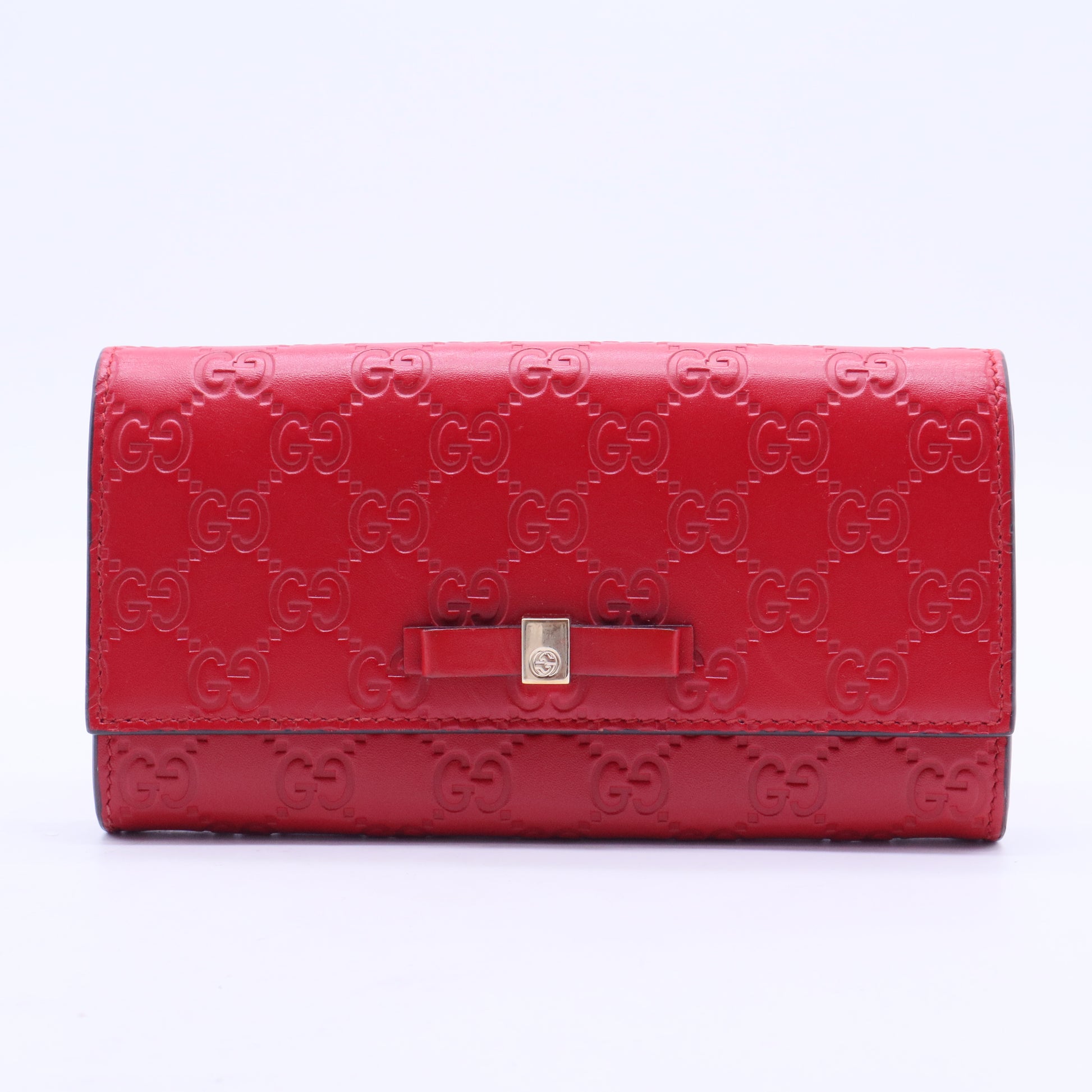 Signature Wallet on Chain Guccissima Leather W20368