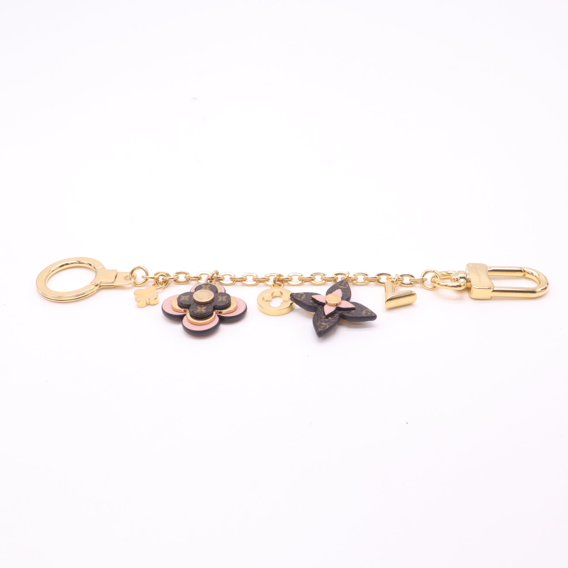 Louis Vuitton Blooming Flowers Chain Bag Charm and Key Holder W22576