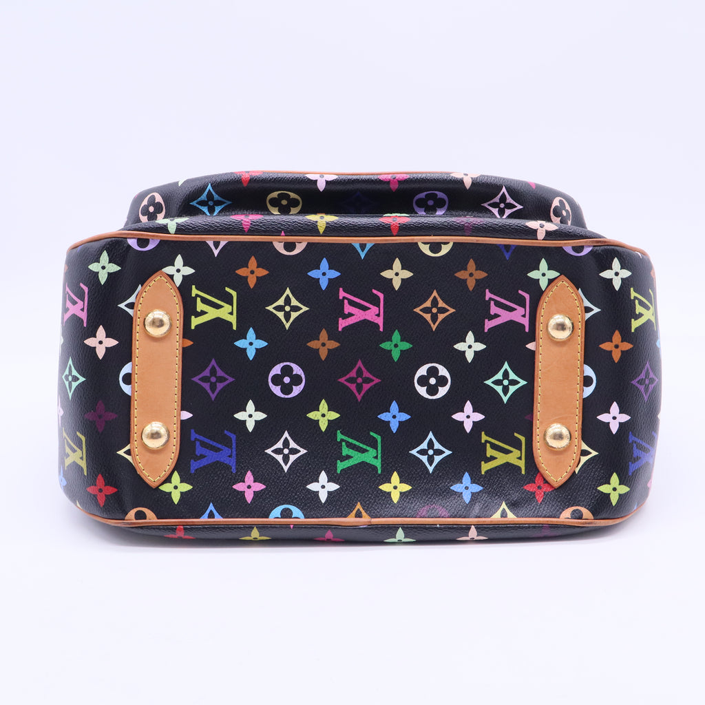 Monogram Multicolor Rita Black B20054