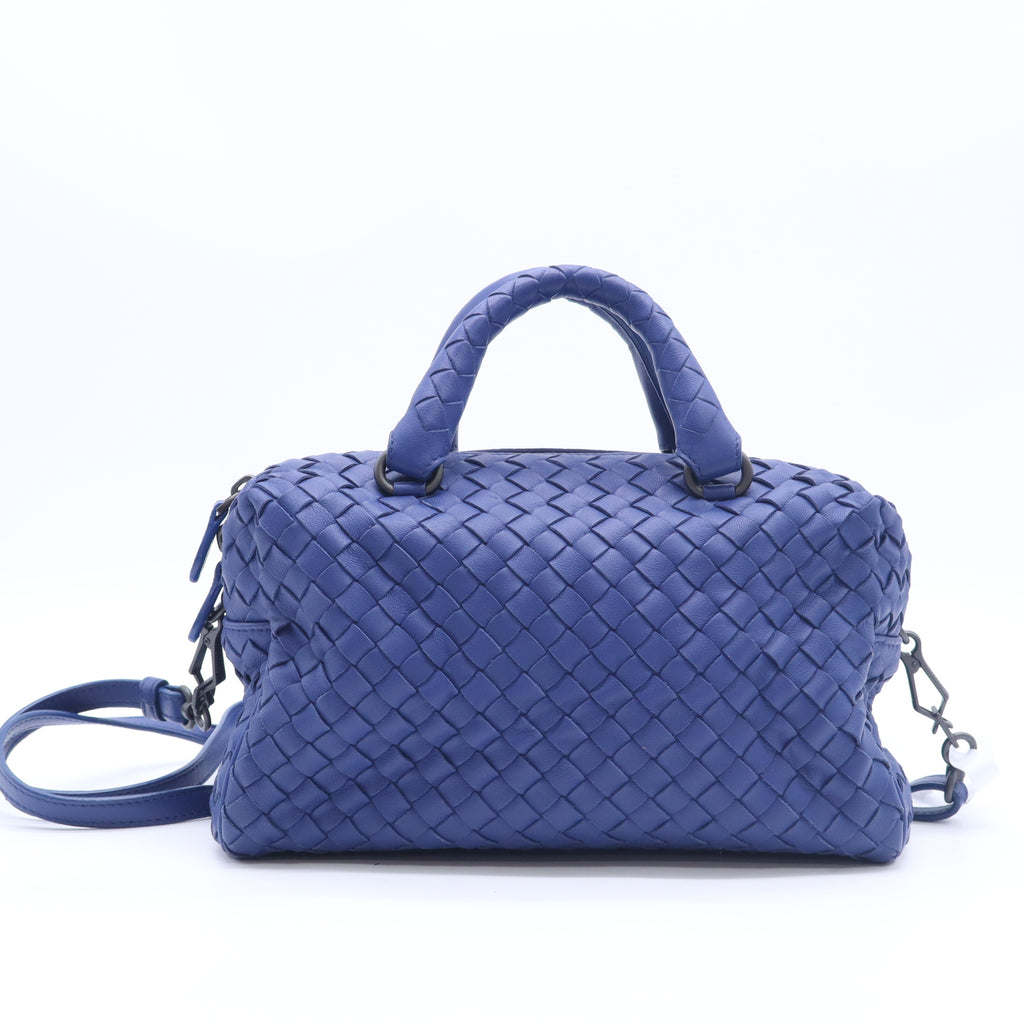 Convertible Boston Bag Intrecciato Nappa Small Twins B24056