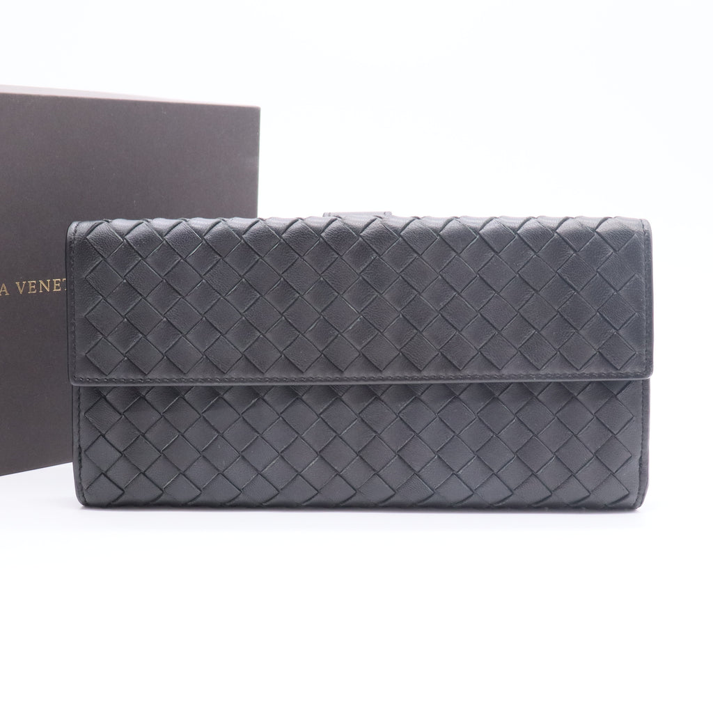 Intrecciato Long Wallet