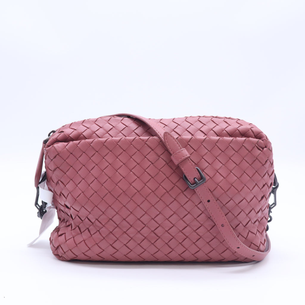 Bottega Veneta Woven Intrecciato Crossbody Bag Twins B24055