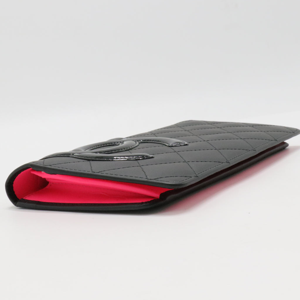 Cambon Bifold Wallet Quilted Lambskin Long